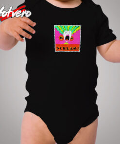 Vintage Halloween’s A Scream Retro Cozy Baby Onesies