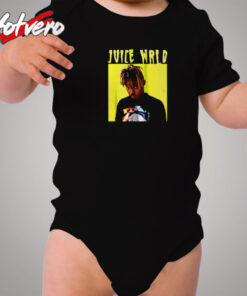 Vintage Juice Wrld Homage Cozy Baby Onesies