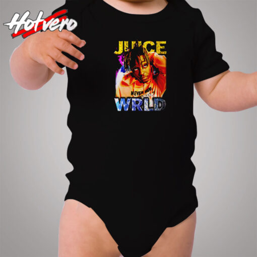 Vintage Juice Wrld Rapper Cozy Baby Onesies