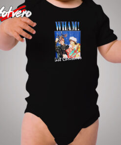 Vintage Last Christmas 1984 Wham Cozy Baby Onesies