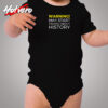 Warning May Start Talking About History Funny Cozy Baby Onesies