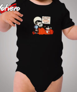 Welcome Great Pumpkin King Snoopy Cozy Baby Onesies