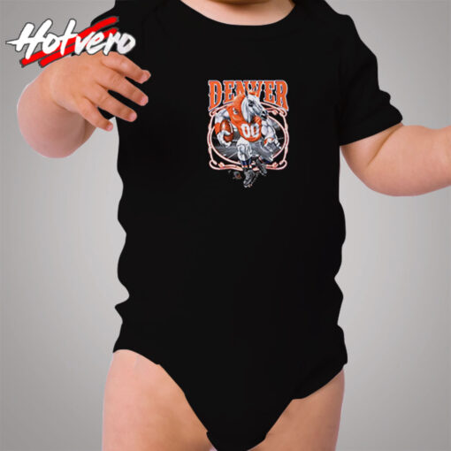 Wild Bobby Denver Fantasy Football Cozy Baby Onesies