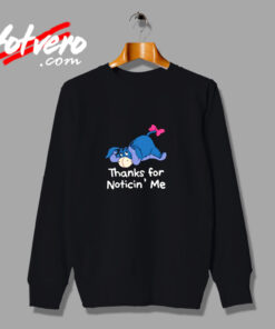 Winnie The Pooh Eeyore Quote Urban Sweatshirt