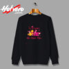 Winnie The Pooh Friends In October We Wear Pink Urban Sweatshirt