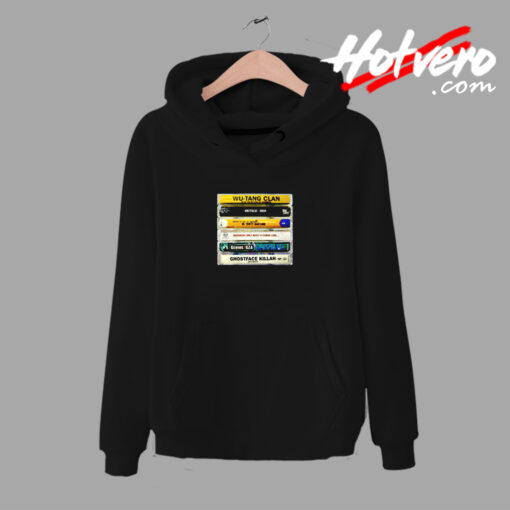 Wu Tang Clan Hip Hop Cassette Tape Urban Hoodie