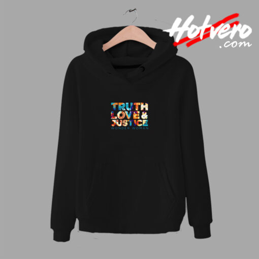 Ww 1984 Truth Love And Justice Girls Urban Hoodie