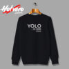 Yolo Jk Brb Funny Christian Gift Jesus Urban Sweatshirt