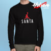 Air Santa Christmas Long Sleeve T Shirt