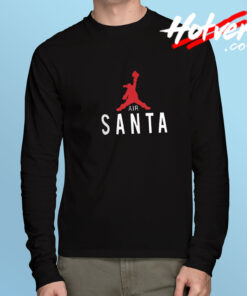 Air Santa Christmas Long Sleeve T Shirt