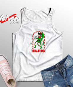 Elfis Christmas Unisex Tank Top