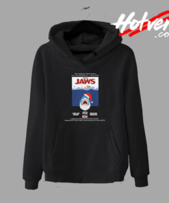 Funny Parody Santa Jaws Christmas Shark Hoodie