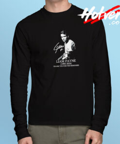 Liam Payne 1993 2024 Thank You for the Memories Long Sleeve T Shirt