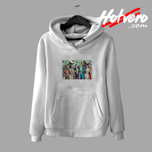 Monster Mash Comic Halloween Hoodie