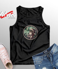 Psychedelic Santa Claus Unisex Tank Top