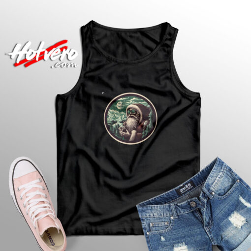 Psychedelic Santa Claus Unisex Tank Top