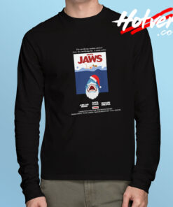 Santa Jaws Christmas Shark Long Sleeve T Shirt