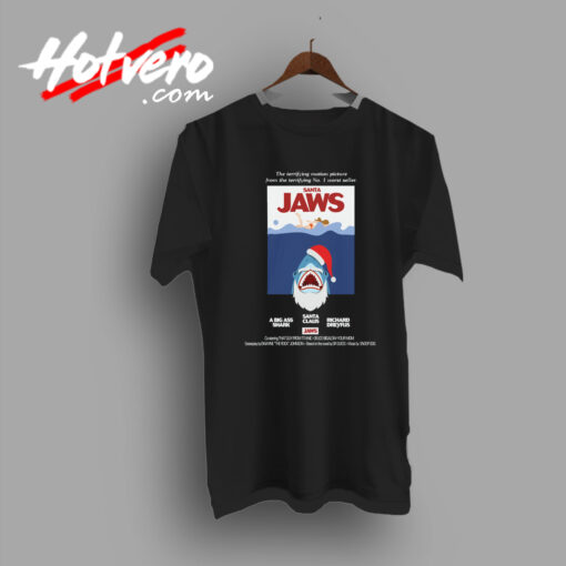 Santa Jaws Christmas Shark Urban T Shirt