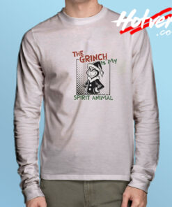 The Grinch is My Spirit Animal Long Sleeve T Shirt