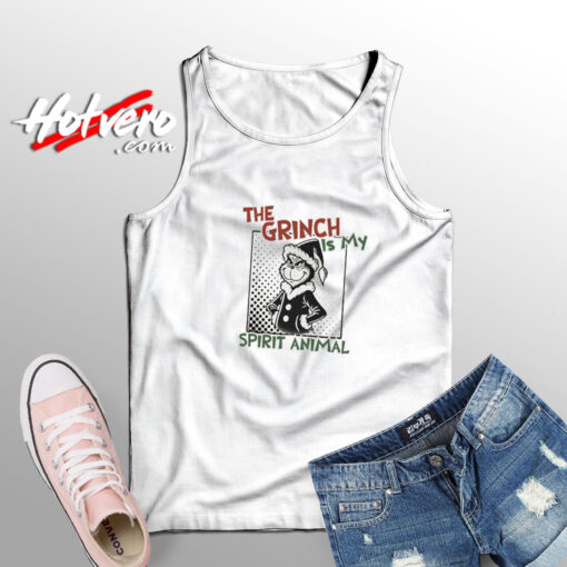 The Grinch is My Spirit Animal Unisex Tank Top